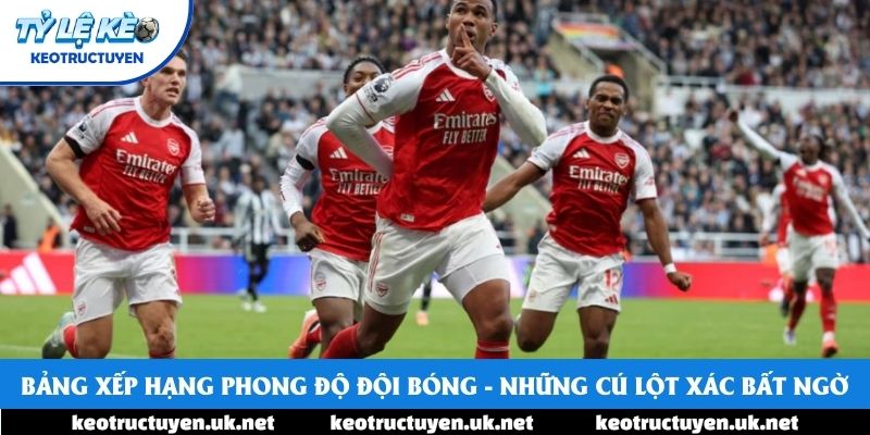 Bảng Xếp Hạng Phong Độ Đội Bóng - Những Cú Lột Xác Bất Ngờ
