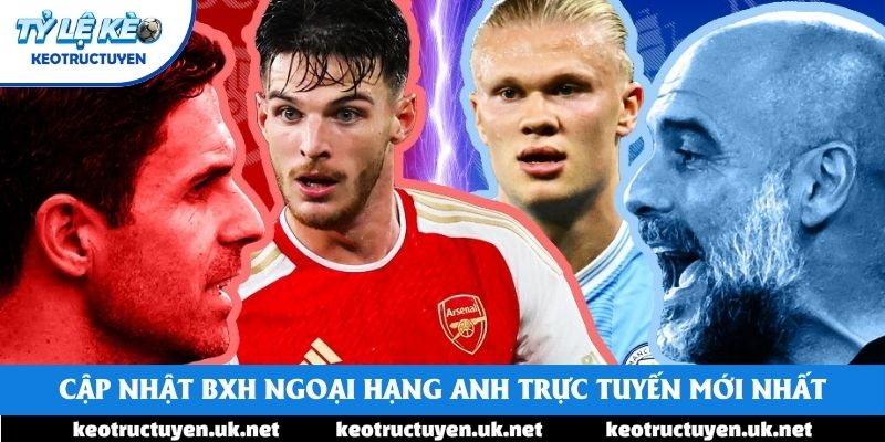 Cập nhật BXH Ngoại hạng Anh trực tuyến mới nhất Cập nhật BXH Ngoại hạng Anh trực tuyến mới nhất