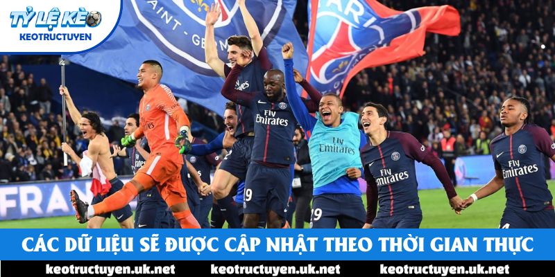 Các dữ liệu sẽ được cập nhật theo kết quả theo thời gian thực