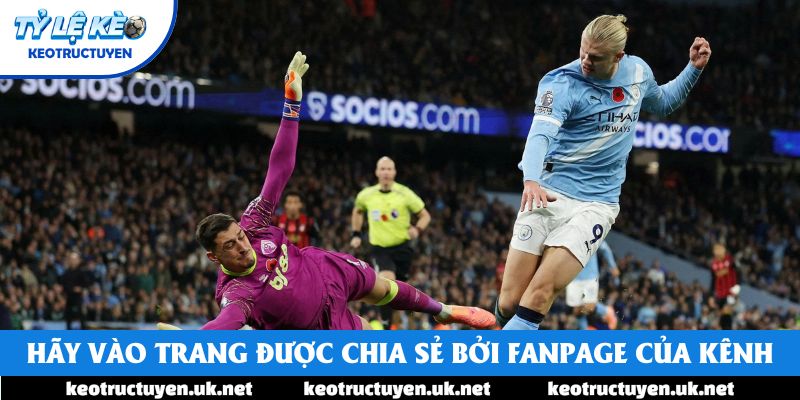 Hãy vào trang được chia sẻ bởi fanpage của kênh