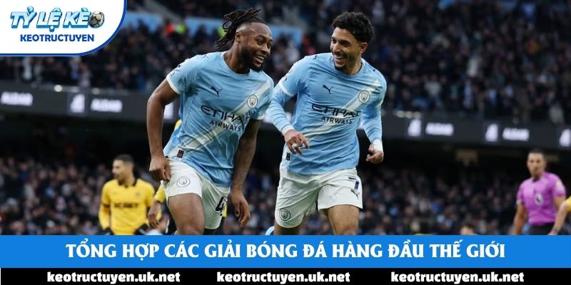 Tổng hợp các giải bóng đá hàng đầu thế giới